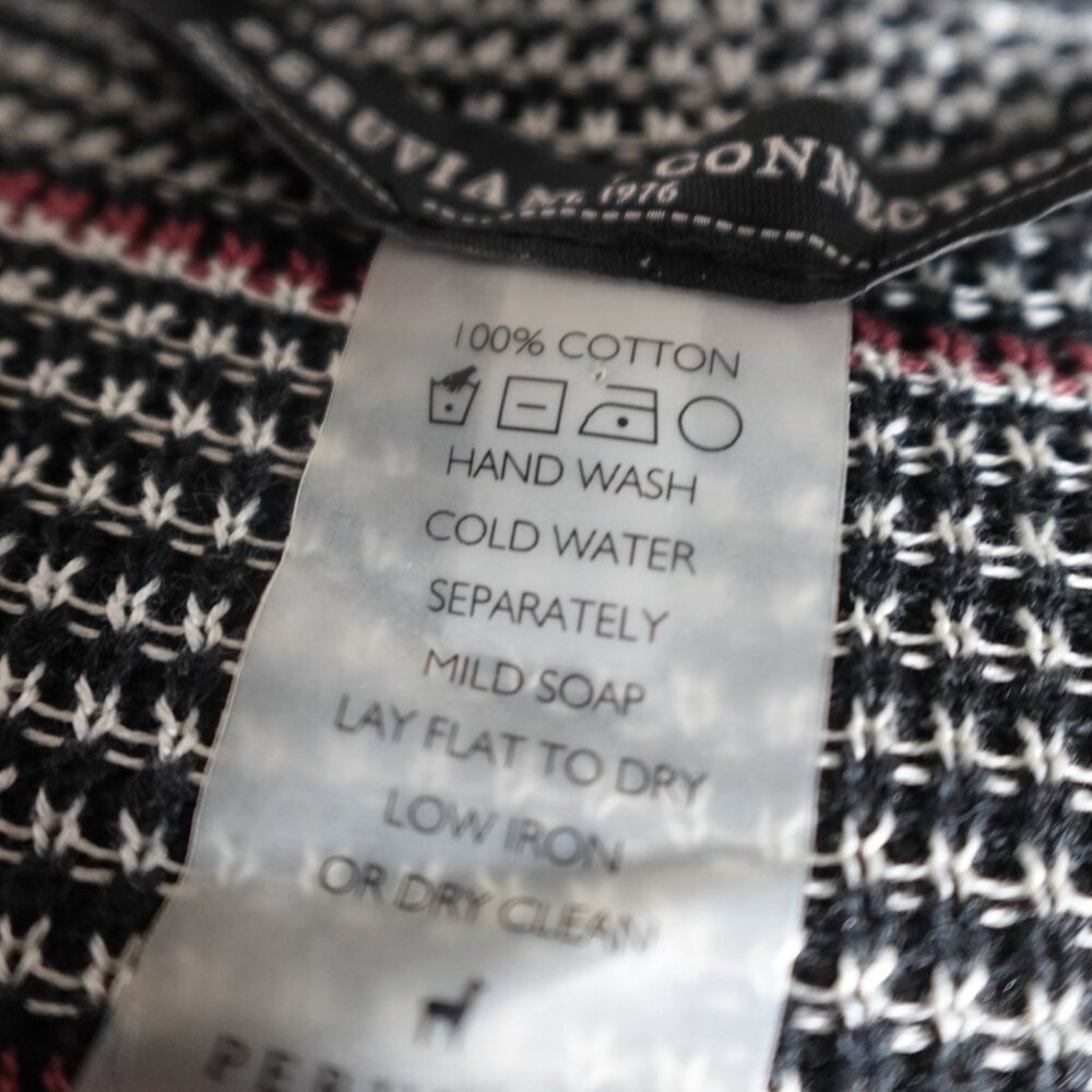 Peruvian Connection Black Multi-Color Patterned Open Cardigan - Picture 3 of 9